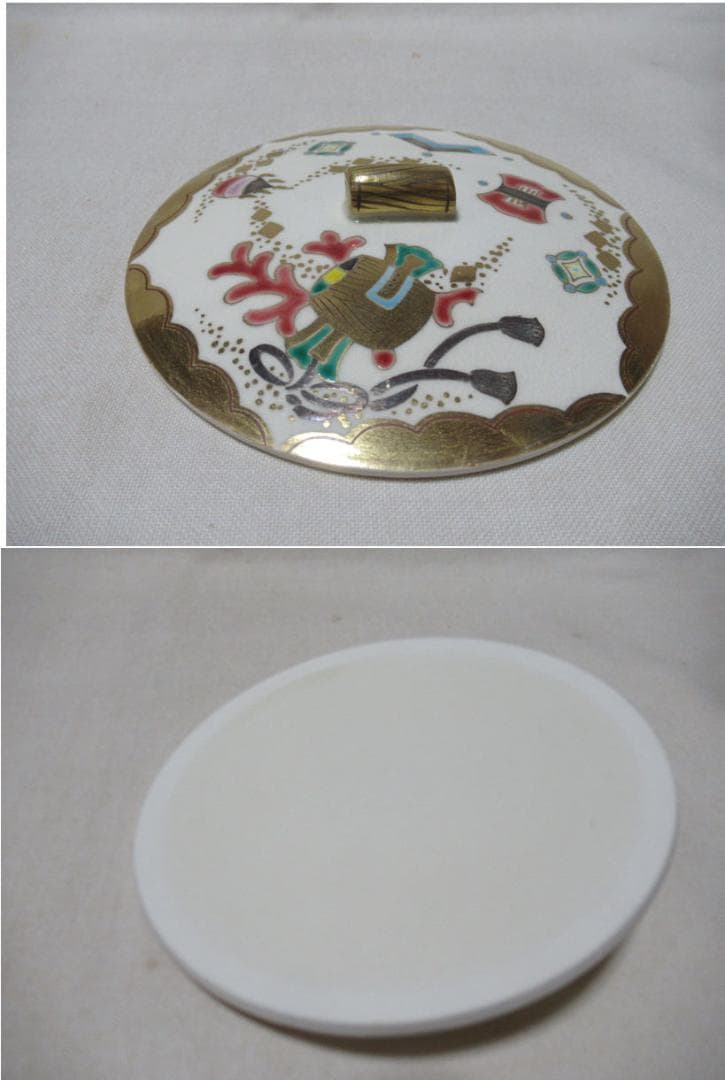 御室窯　砂金袋　水指　共箱