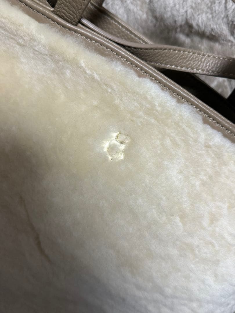 muta ムータマリン ハンドバッグ ムートンファー 新品未使用