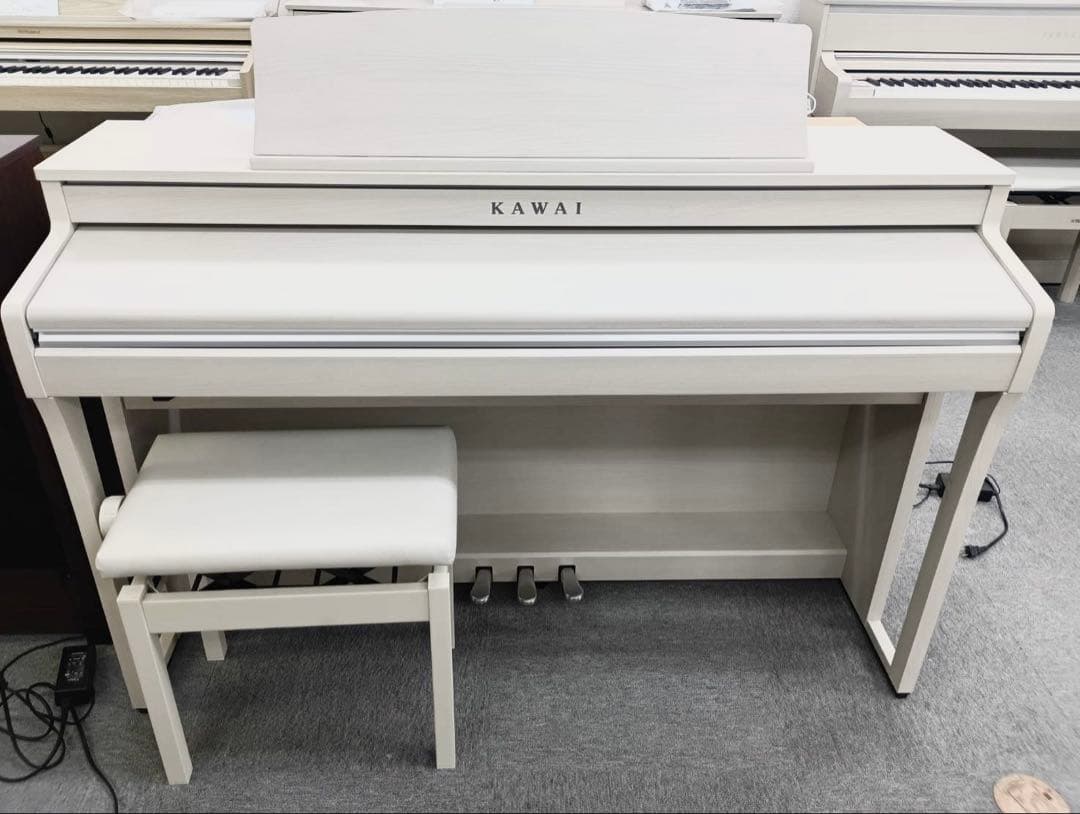【2020年製】KAWAI CA49A 木製鍵盤 高低自在椅子付 動作良好