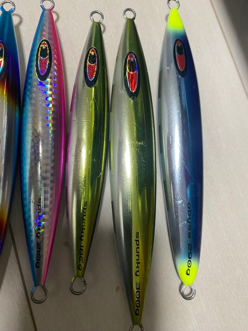 SFCメタルジグ 9個セット スパンキー8本、アビス1本