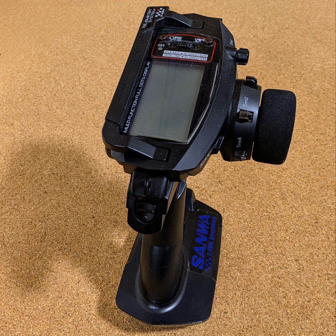 サンワ　SANWA MT-44　ラジコン送信機　受信機 RX-481 付き