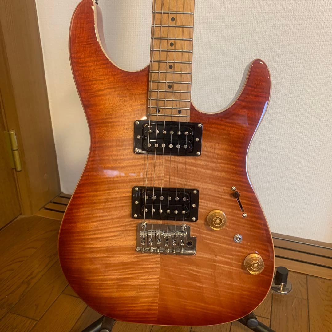 Bacchus Universe Series エレキギター サンバースト