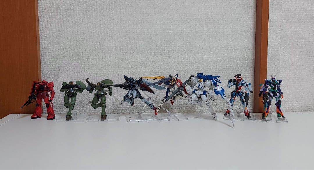 ガンプラ 組立済み完成品 8体セット まとめ売り