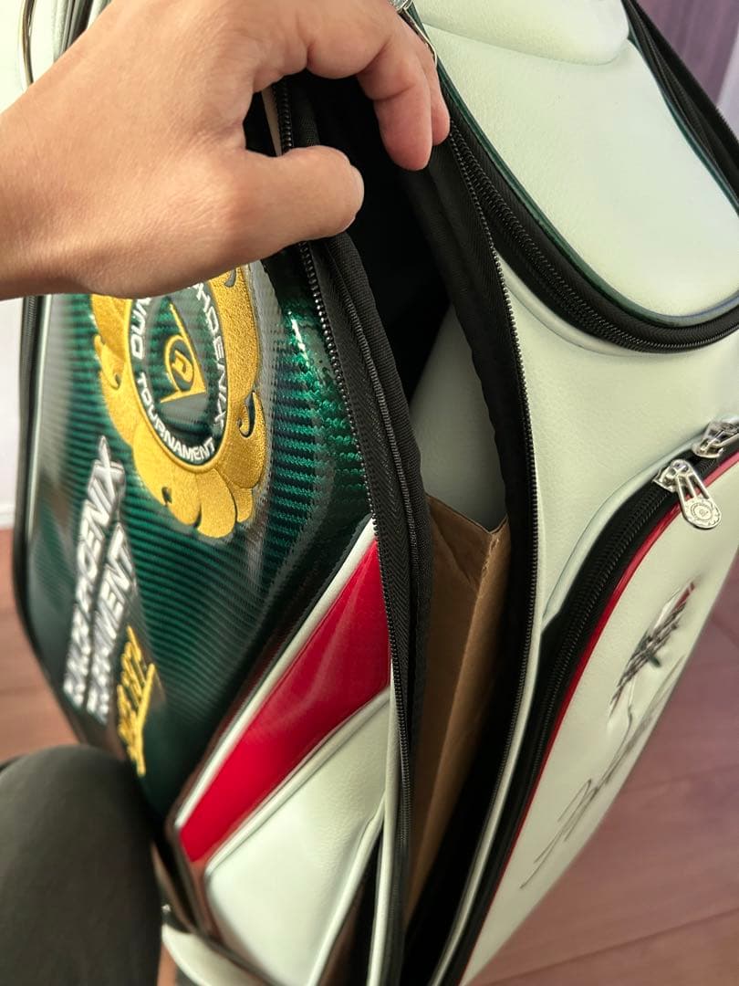 DUNLOP PHOENIX トーナメントキャディバッグ サイン入り