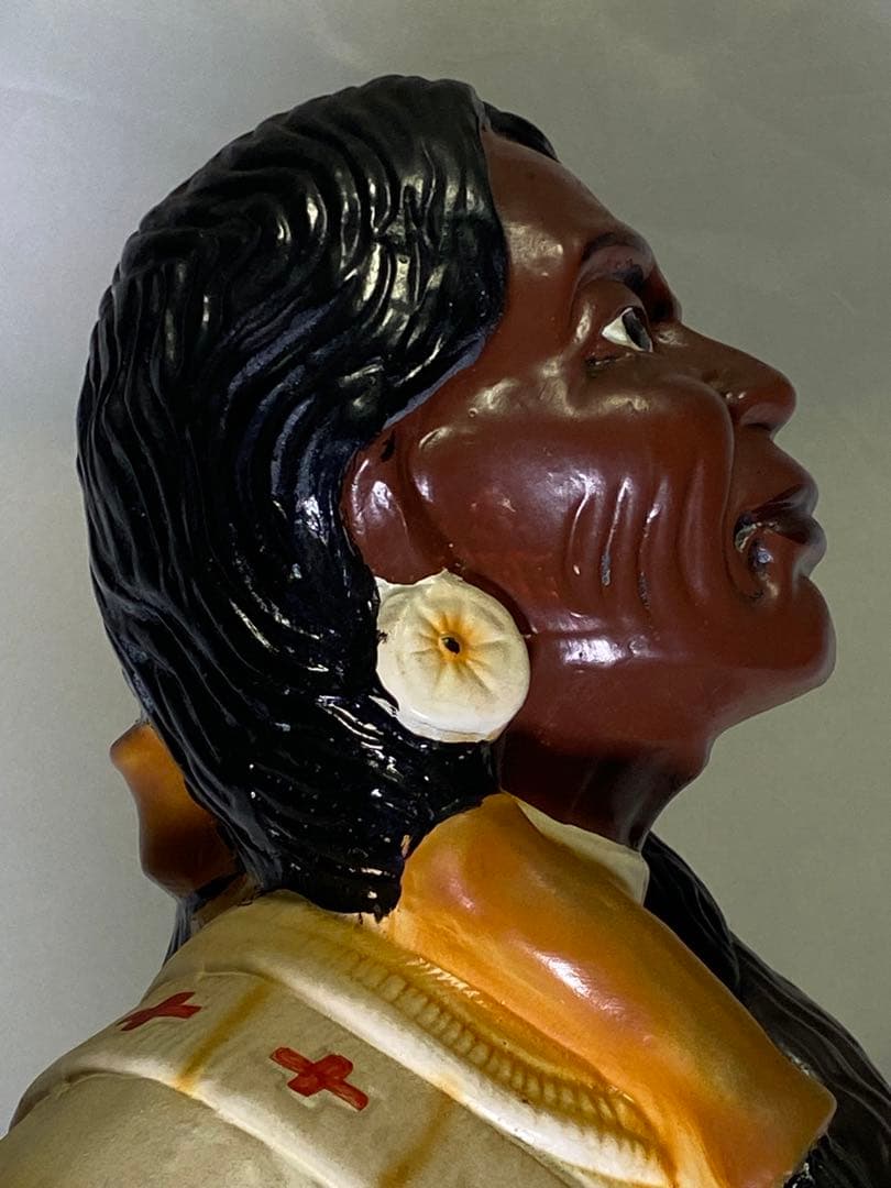 2173❣️ インディアン　女性　オブジェ　看板