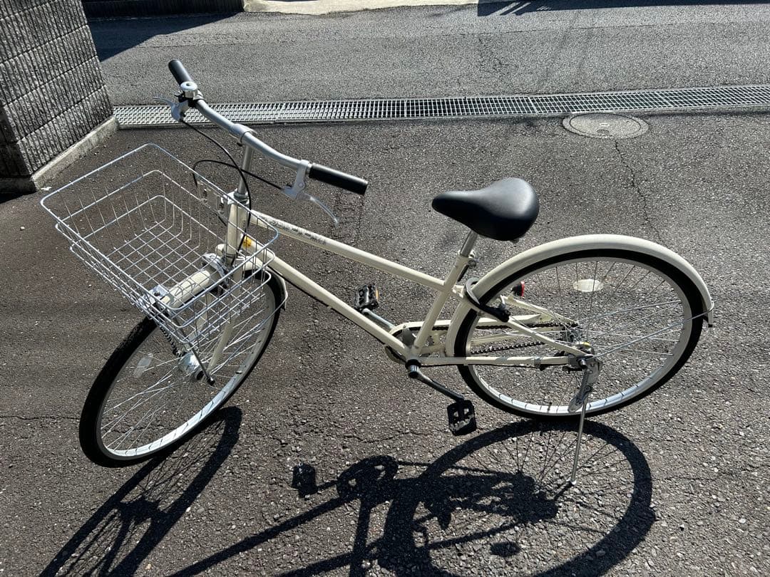 無印良品　26インチフル装備自転車