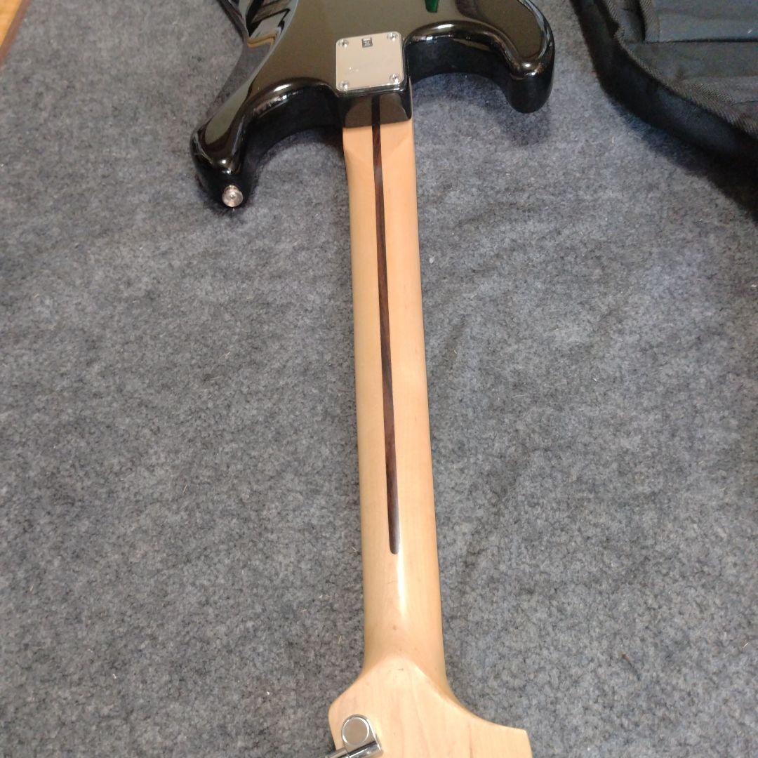 スクワイヤースタンダードストラトキャスター マッチングヘッドブラック