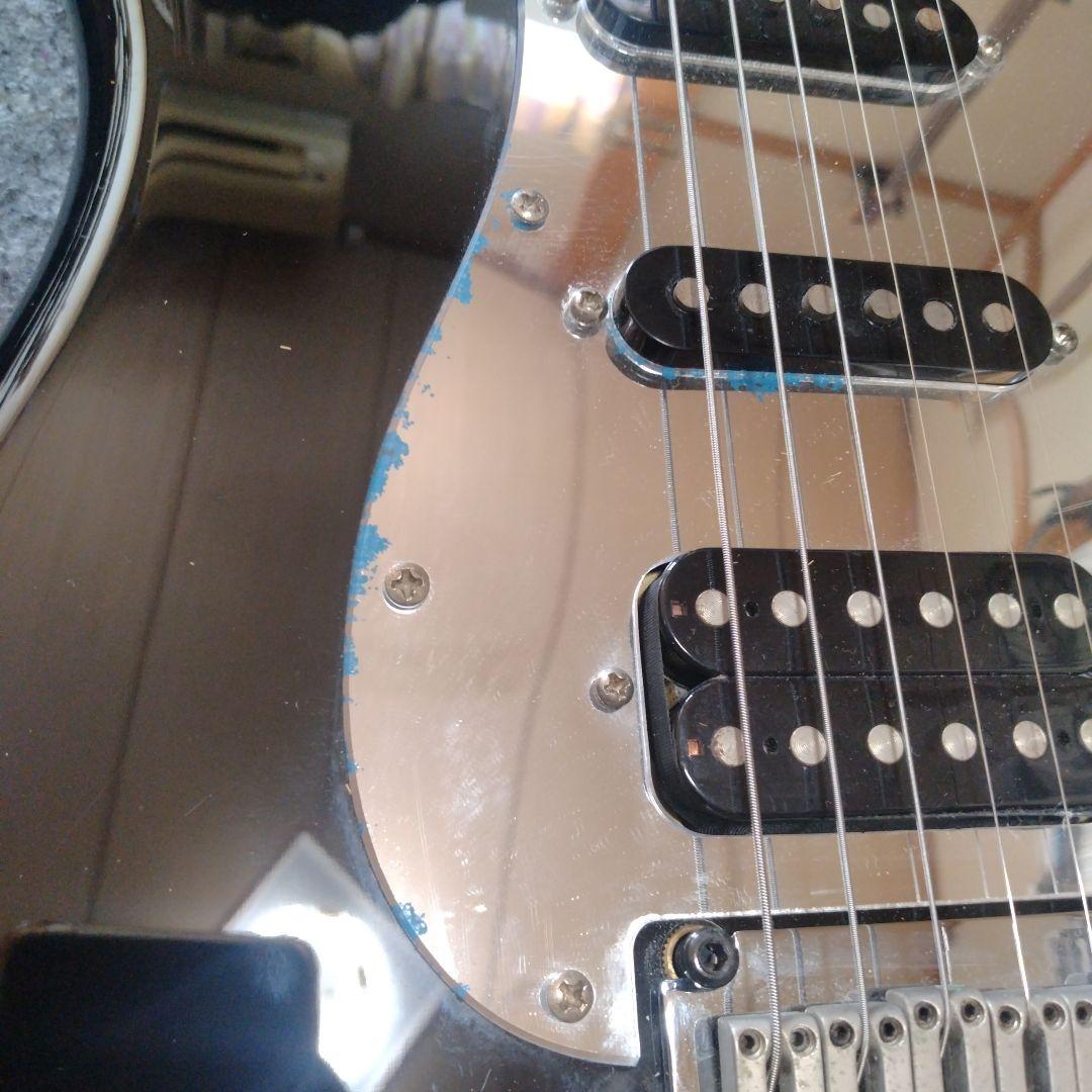 スクワイヤースタンダードストラトキャスター マッチングヘッドブラック