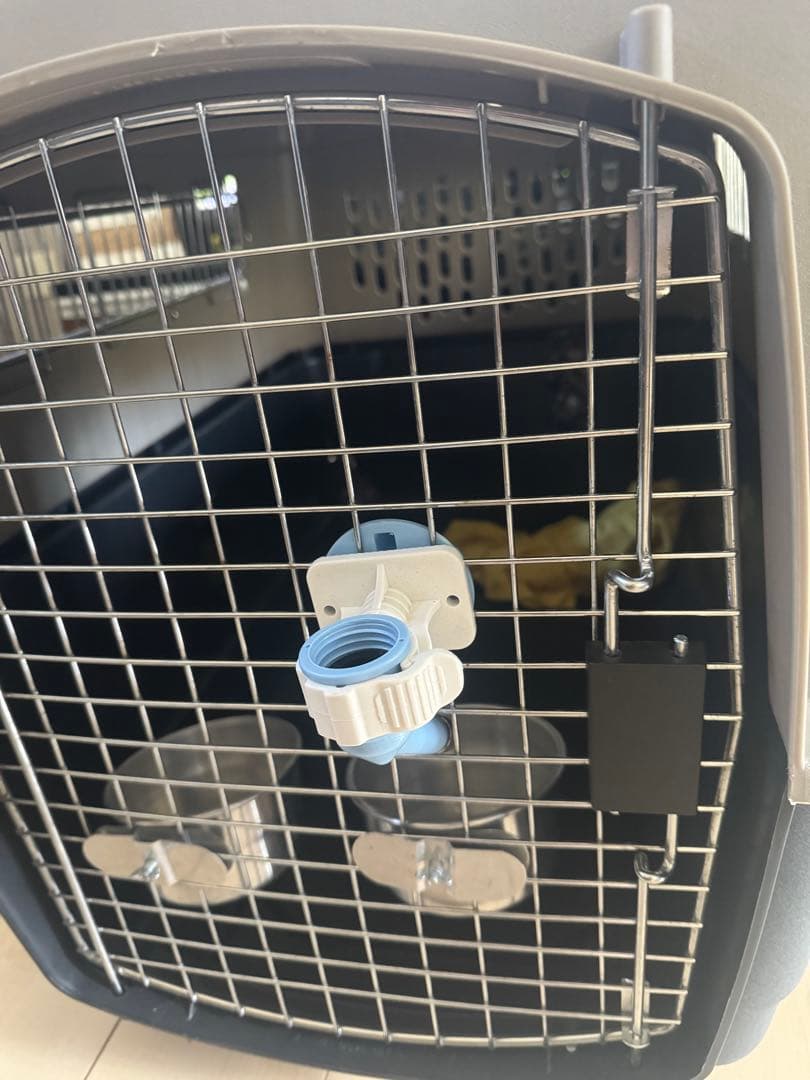 中型犬用キャリーバッグ グレー