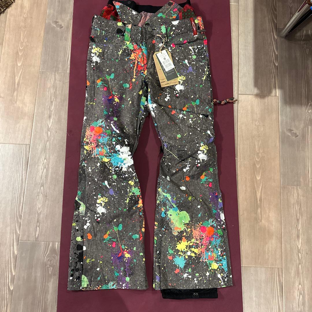 新品burton M WZ ZIPPY PANTS BLACKJACKAFTER