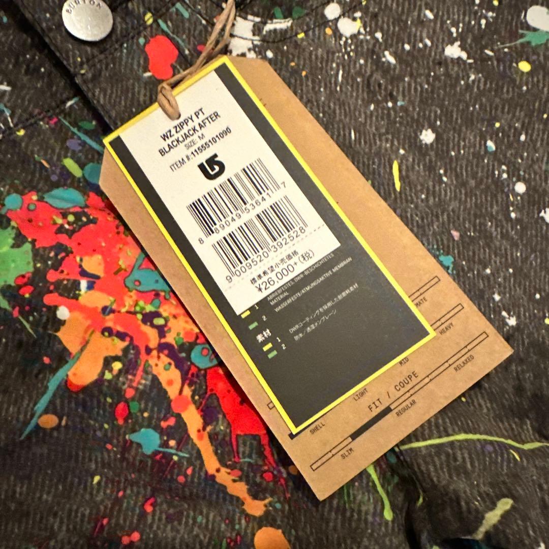 新品burton M WZ ZIPPY PANTS BLACKJACKAFTER