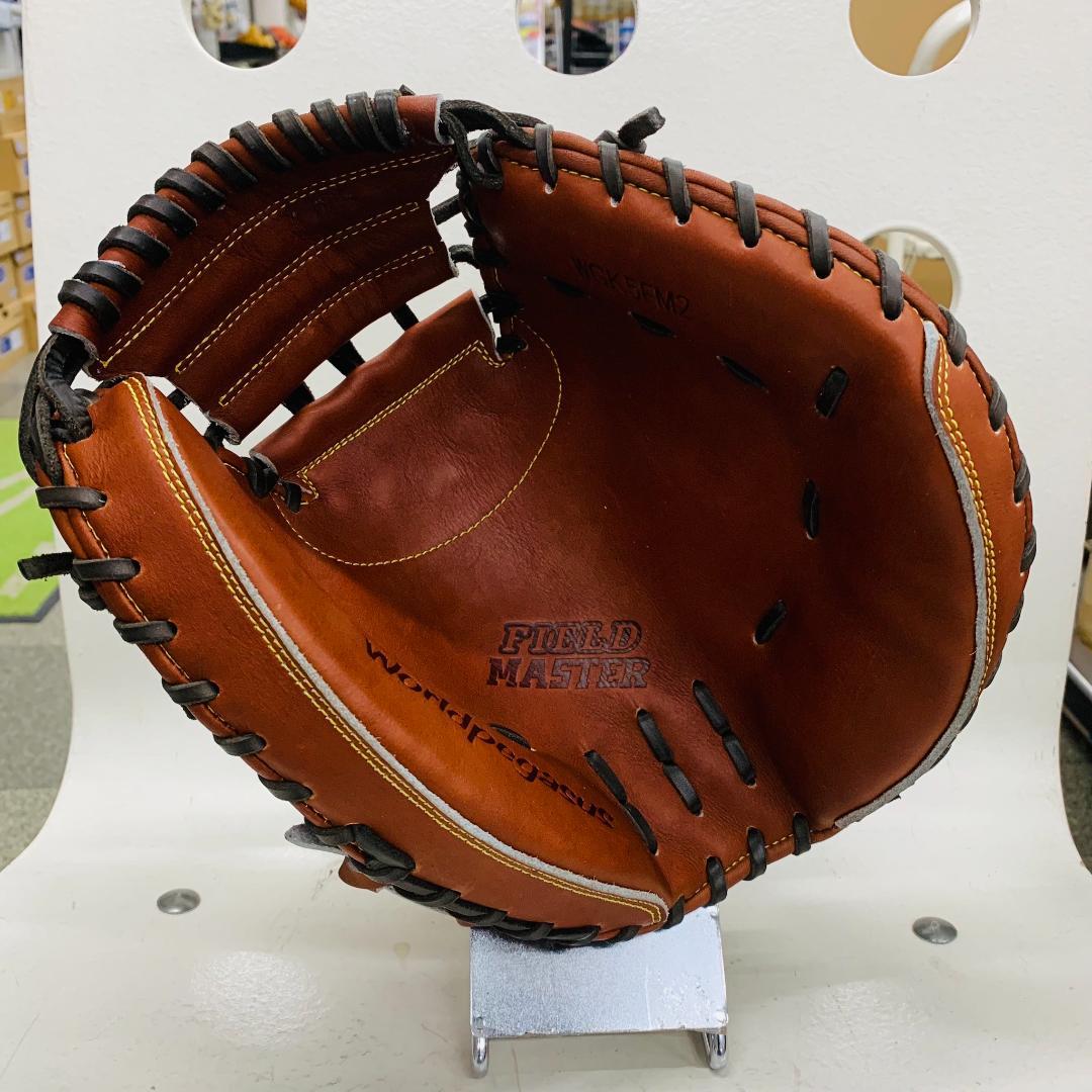 特価　ワールドペガサス　WGK5FM2　硬式用　捕手用　高校野球対応　型付け済