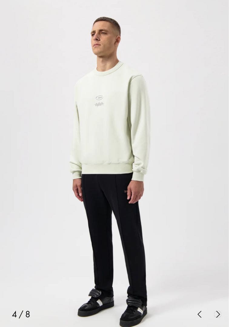 BALR. ボーラー Lサイズ CREWNECK LIGHT BEIGE