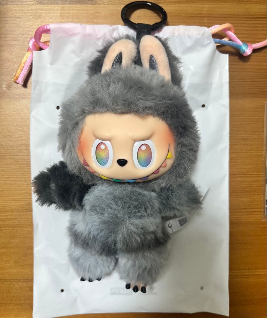 ぬいぐるみ popmart ラブブ らぶぶ labubu本我 シークレット