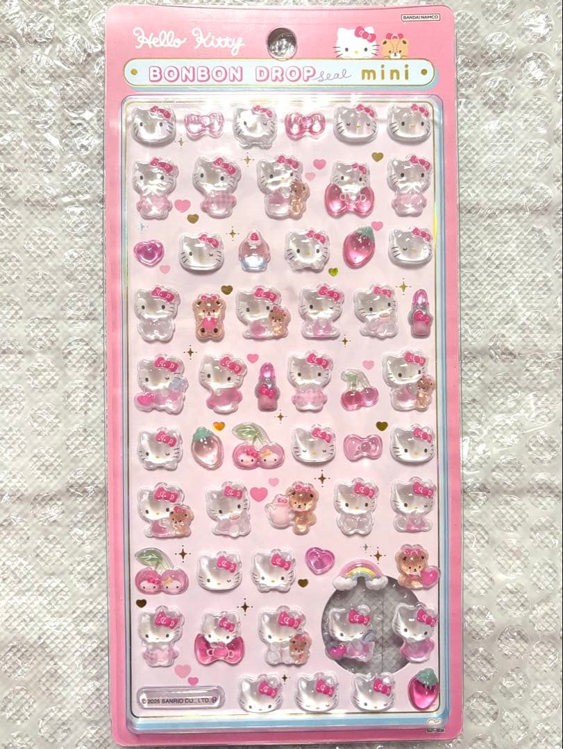 ボンボンドロップシール 6枚まとめ売り