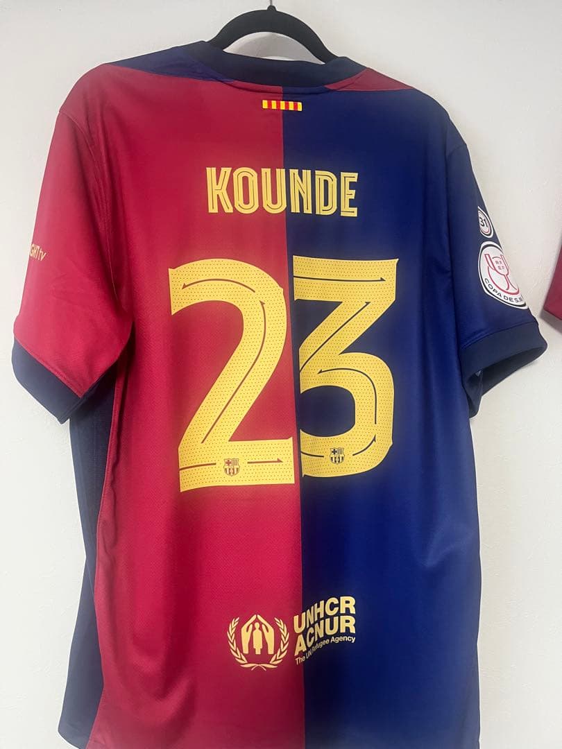 クンデ　FCバルセロナ　24/25シーズン コパデルレイ決勝仕様