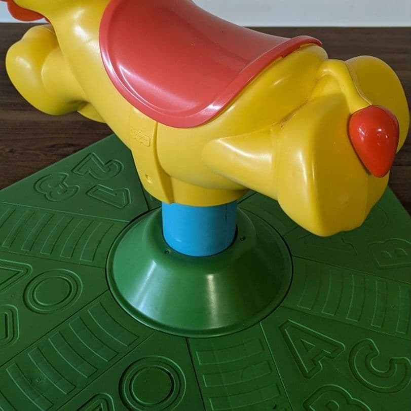 限定品 フィッシャープライス はずむ！まわる！バイリンガル・らいおん