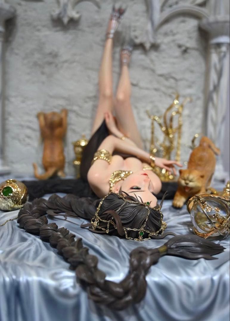 鬼刀シリーズLightYearEin風鈴蝶ダンス海琴の煙 スタチュー フィギュア