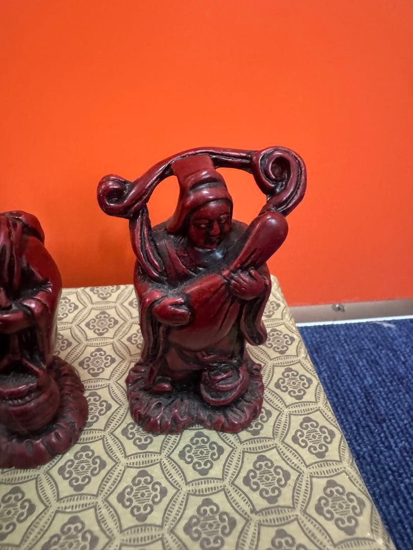 1732  七福神　縁起物 　練物 　置物