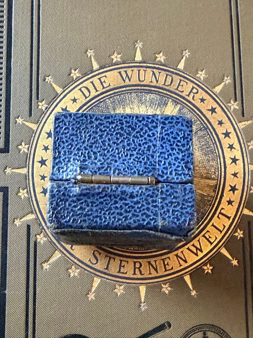 イギリス　ジュエリーボックス　アクセサリーケース　アンティーク リングケース