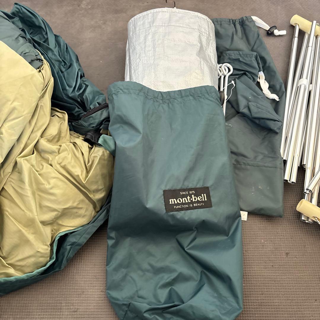 mont-bell ムーンライト テント 3型 ポールセット