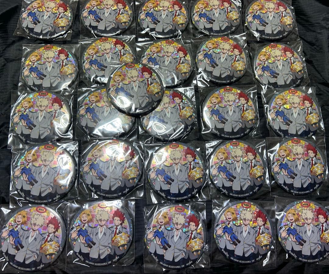 爆豪 切島 上鳴 缶バッジ