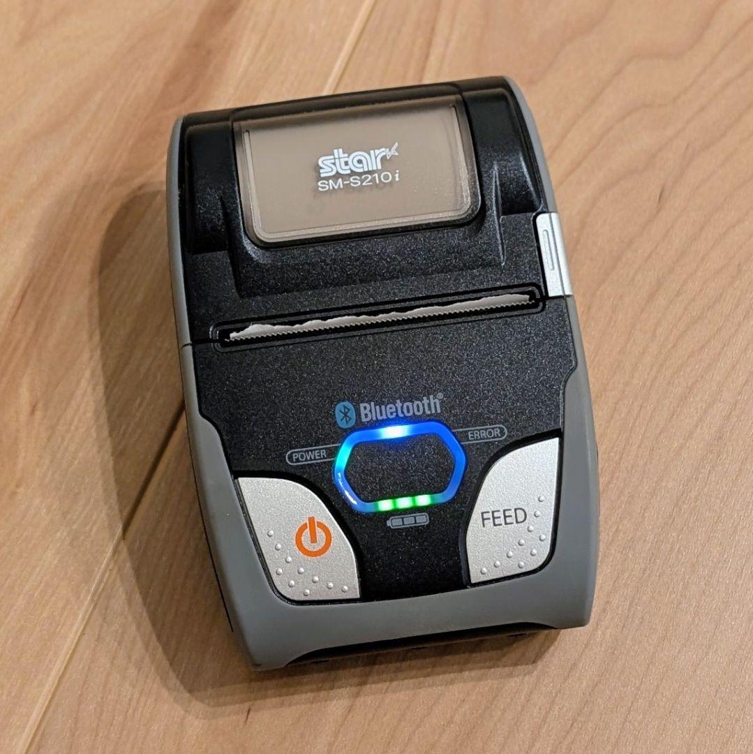 美品 スター精密 SM-S210i Bluetooth モバイルプリンター
