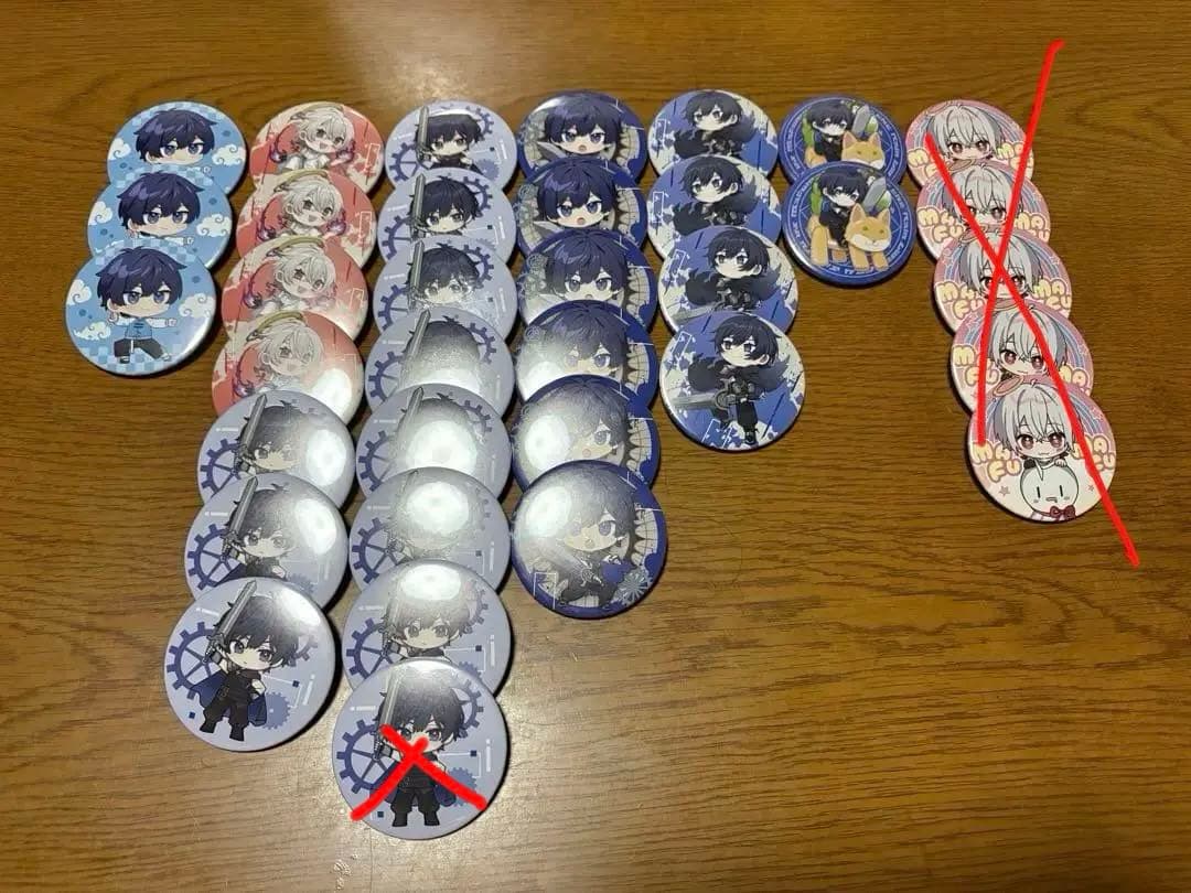 【バラ売り可】計122点 まふまふ そらる 缶バッチ 【まとめ売り】