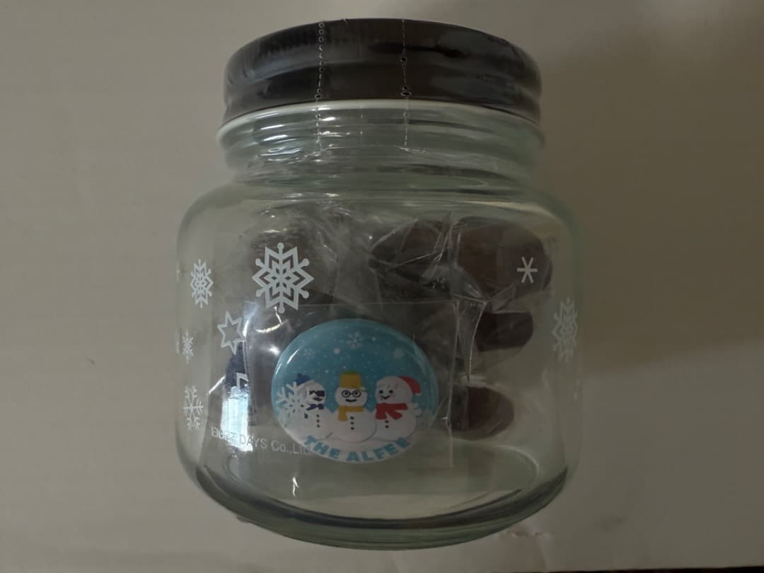 THE ALFEE　天地創造チョコ　瓶　缶バッジ　2022 冬　アルフィー
