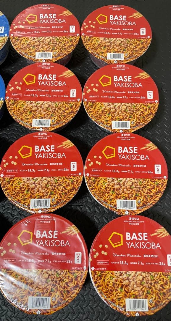 BASEやきそば　ソース焼きそば　旨辛まぜそば　塩焼きそば　計23個
