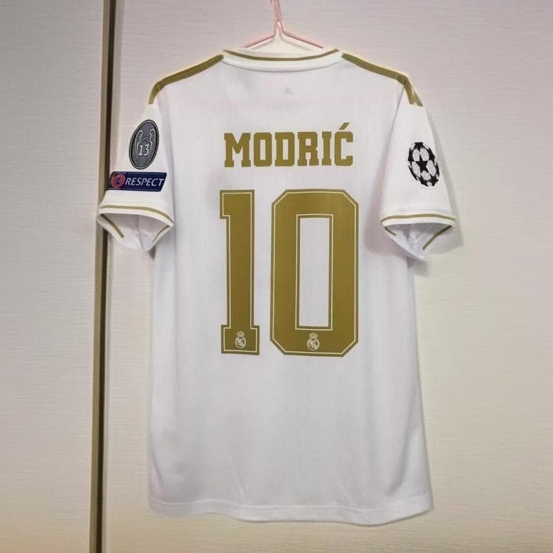 19-20 レアル・マドリード MODRIĆ 10番 半袖 シャツ モドリッチ