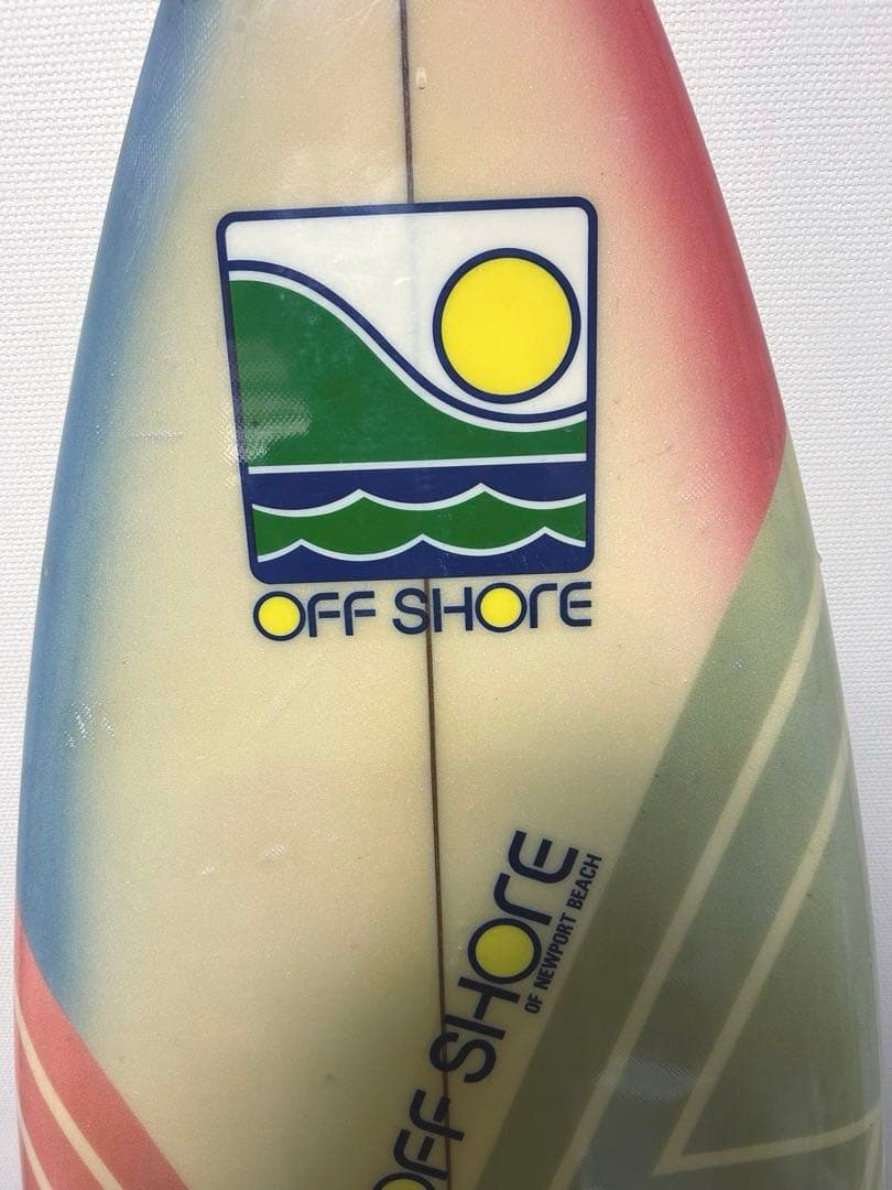 ヴィンテージ OFF SHORE サーフボード オフショア 80'sトライフィン