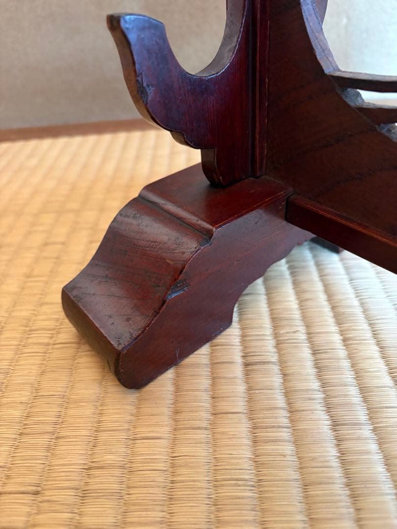 刀掛け　刀掛台　刀たて　　刀立　清照 武具　骨董品　江戸時代