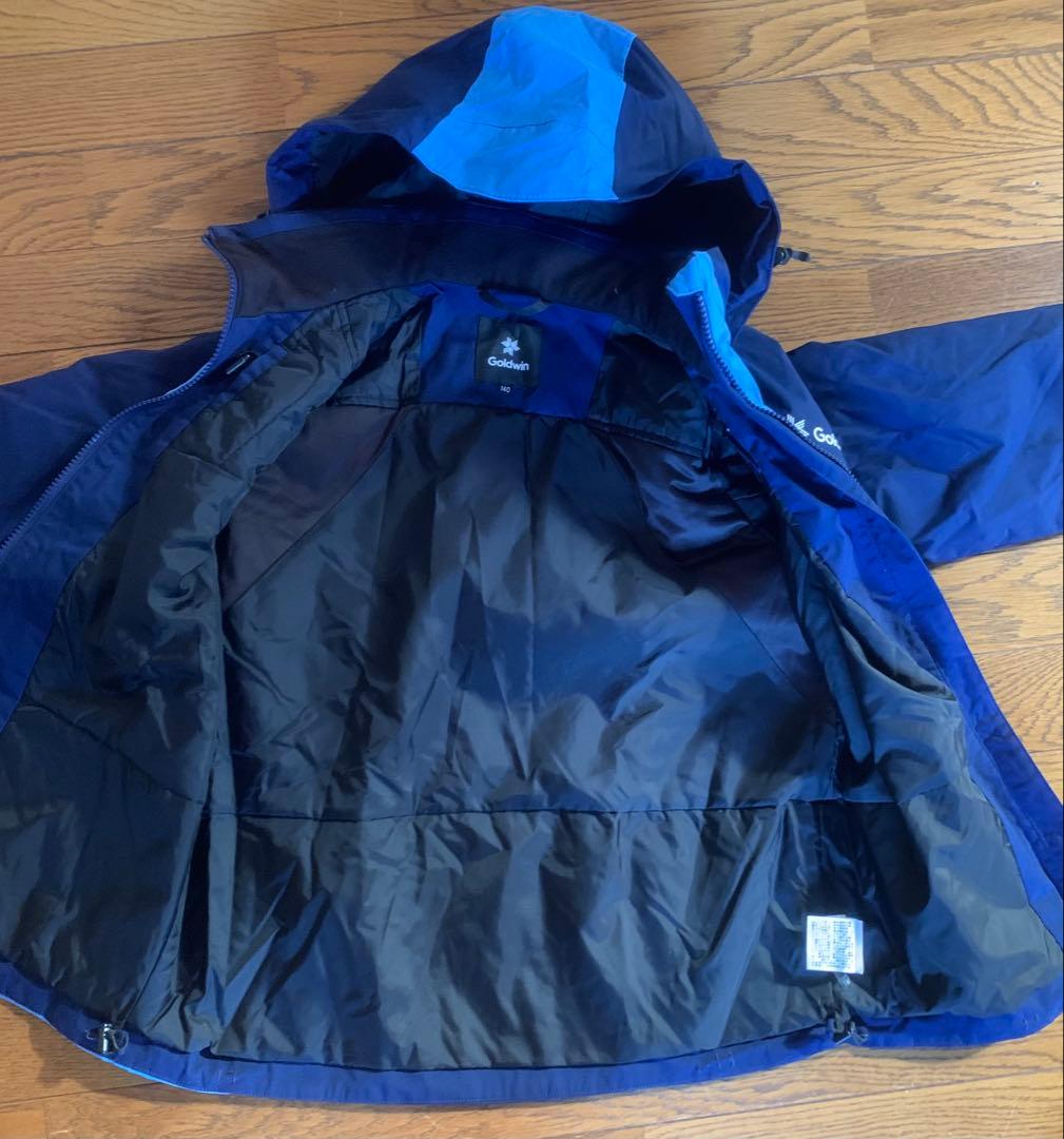 ★ゴールドウィン★スキーウェア★キッズ★140cm★上下★ゴアテックス★ネイビー