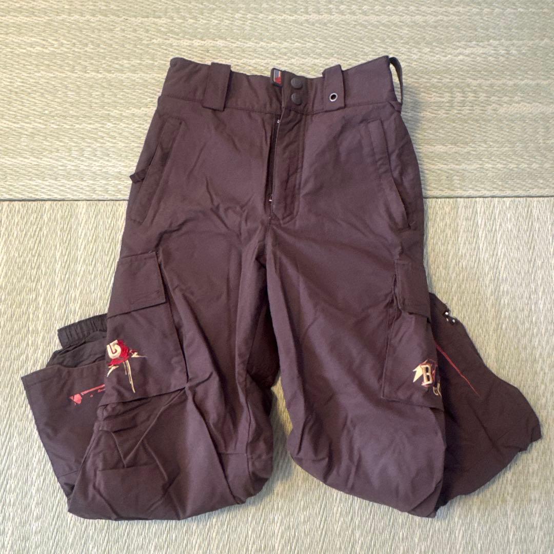 BURTON 子ども用スノーボードウェアセット グローブ付き　S XS