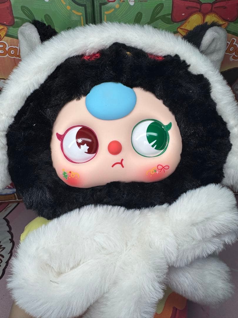 154.babythree big400%体　クリスマス限定　海外ドール　新品