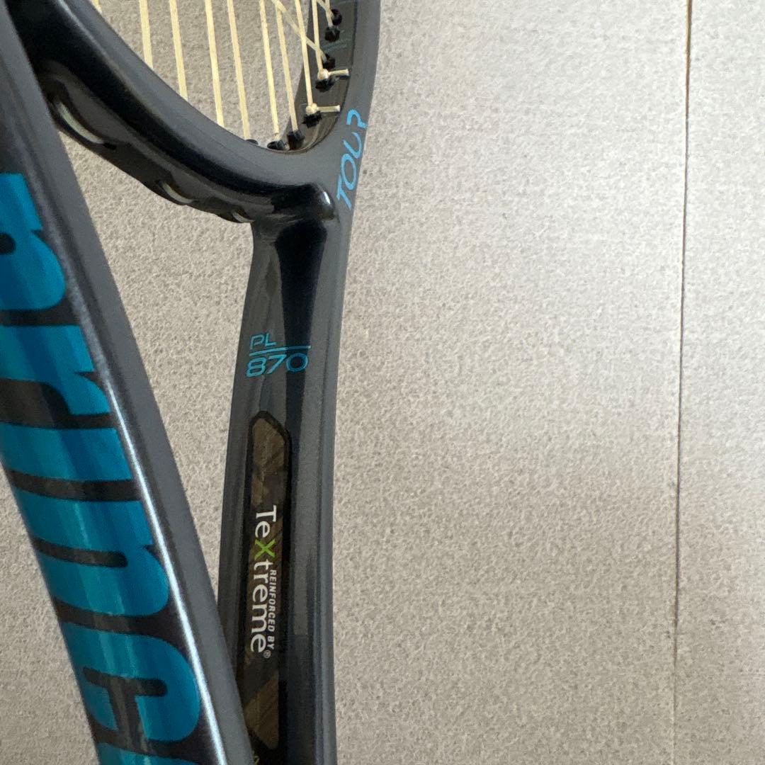 ラケット(硬式用) prince tour O3 100 305g G2