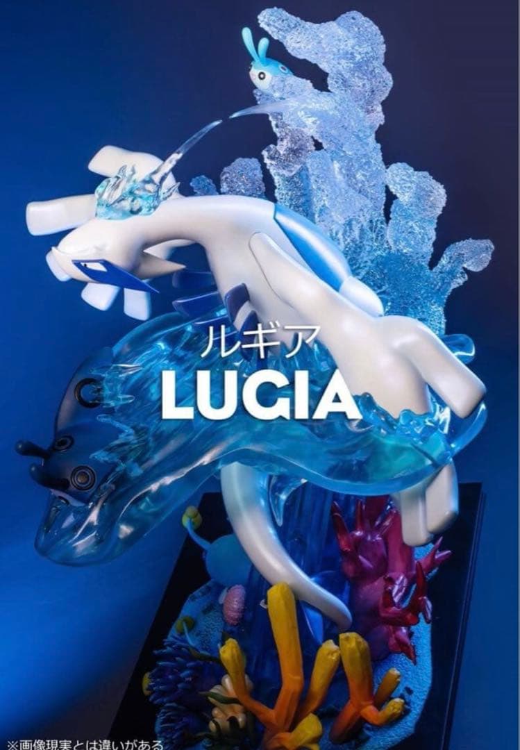 中古品 傷あり ポケモン ルギア ガレージキット フィギュア スタチュー 人形