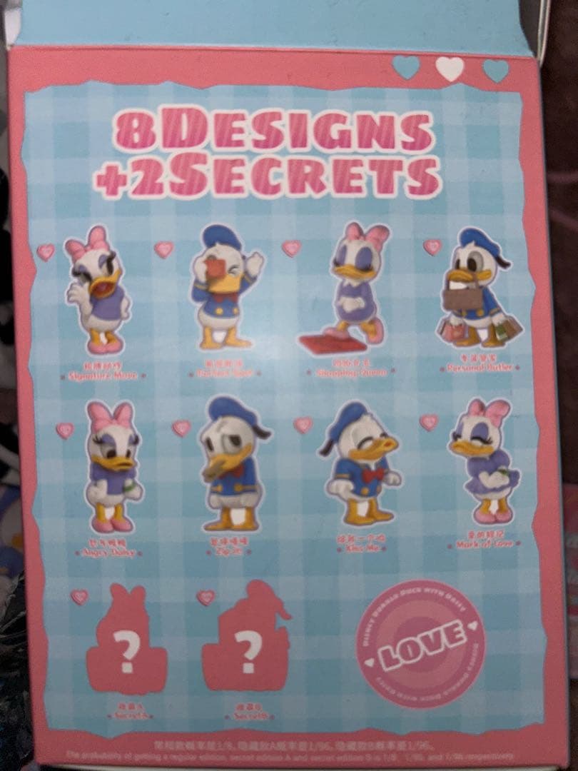 ドナルド・ダック フィギュアセット 8デザイン