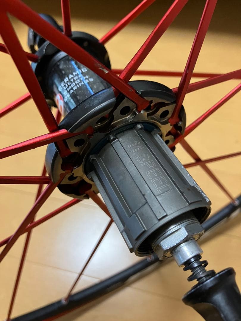 Fulcrum Racing Zero チューブラーホイール前後セット（11s）