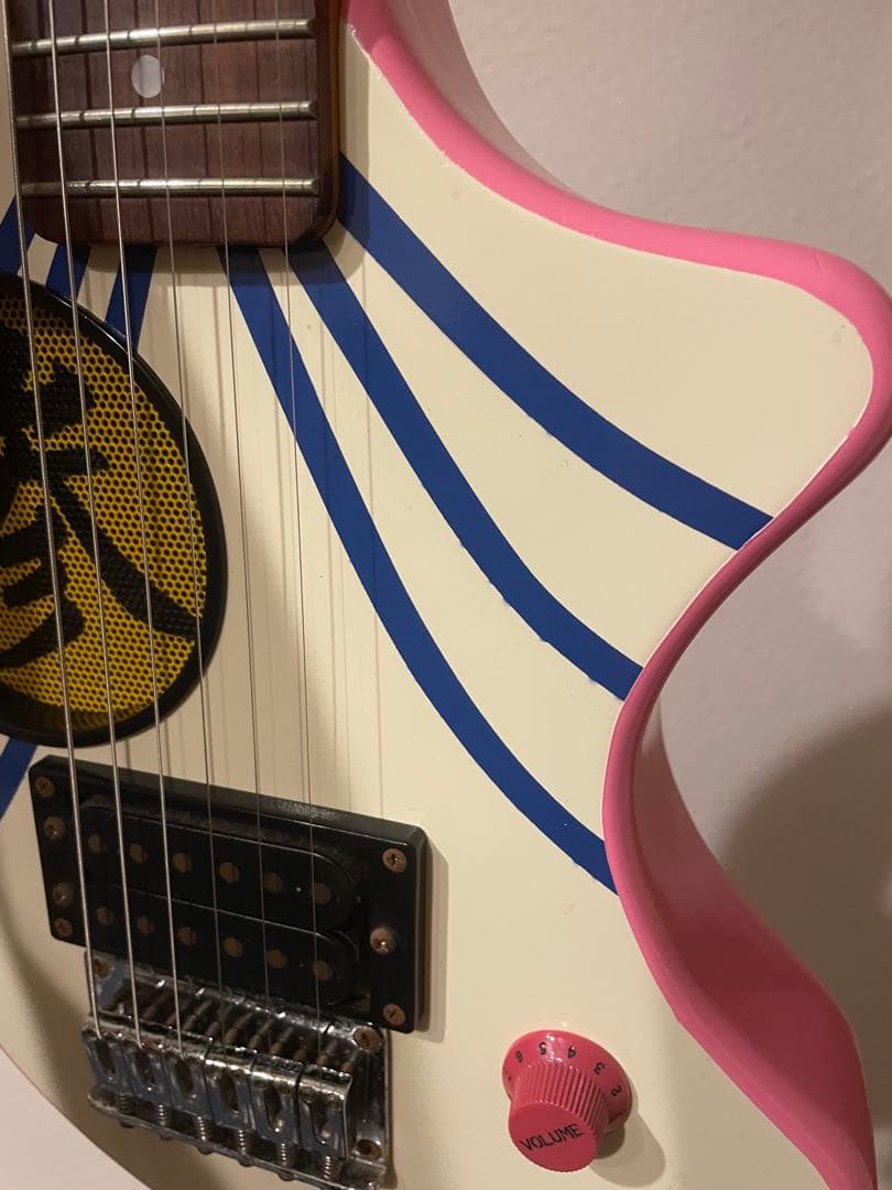 鬼滅の刃 猗窩座風ギター zo-3