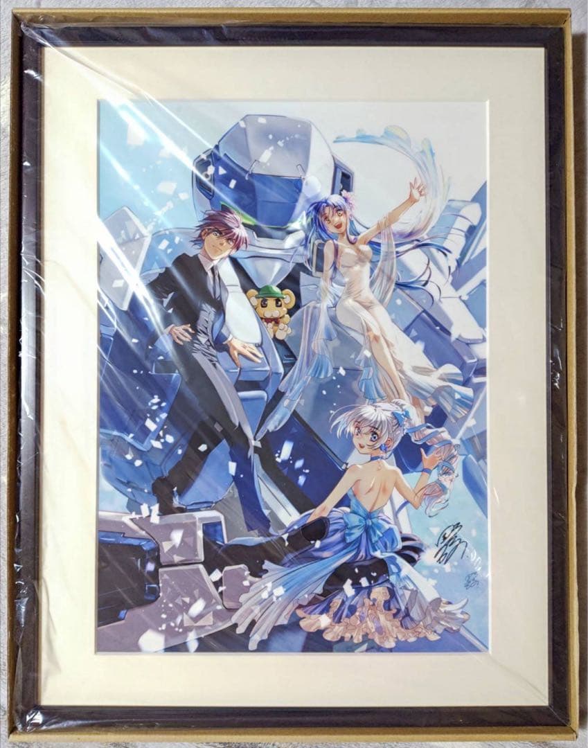 フルメタル・パニック! 刊行25周年記念 四季童子 直筆サイン入り 複製原画