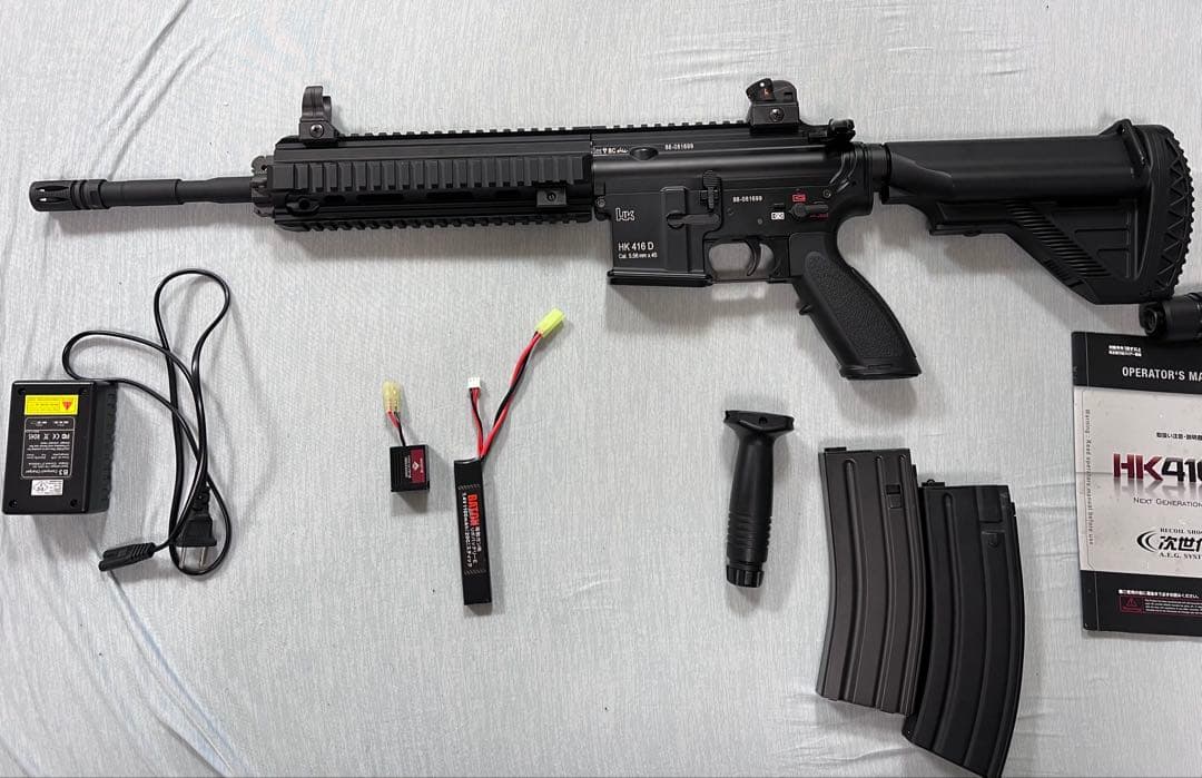HK416D 次世代電動ガン 東京マルイ　バッテリー等あり