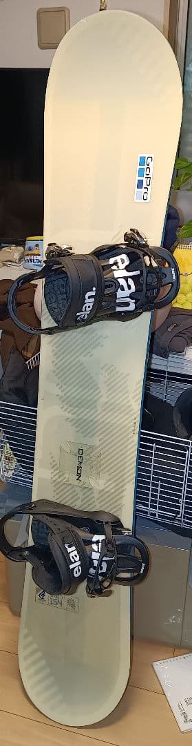 スノーボードセット　FANATIC UN-LTD 154　ELAN XEXON