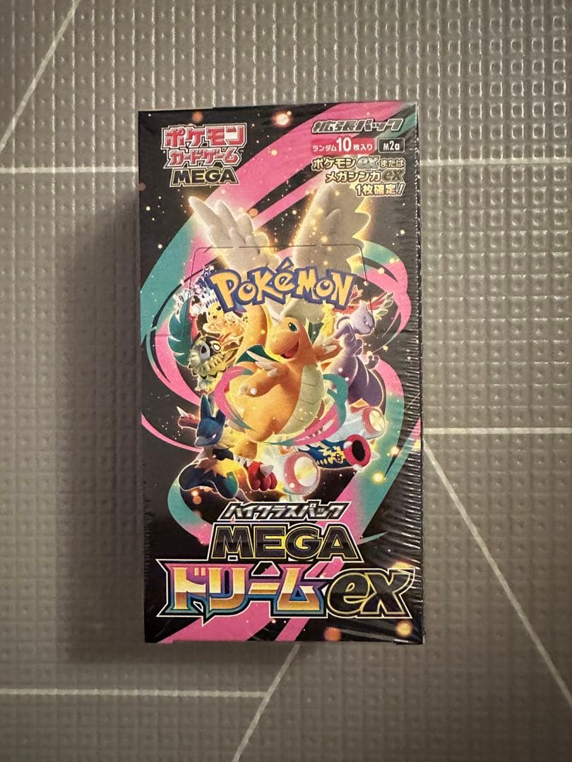 ポケモンカードゲーム MEGA ドリームEX ボックス 未開封 シュリンク付き