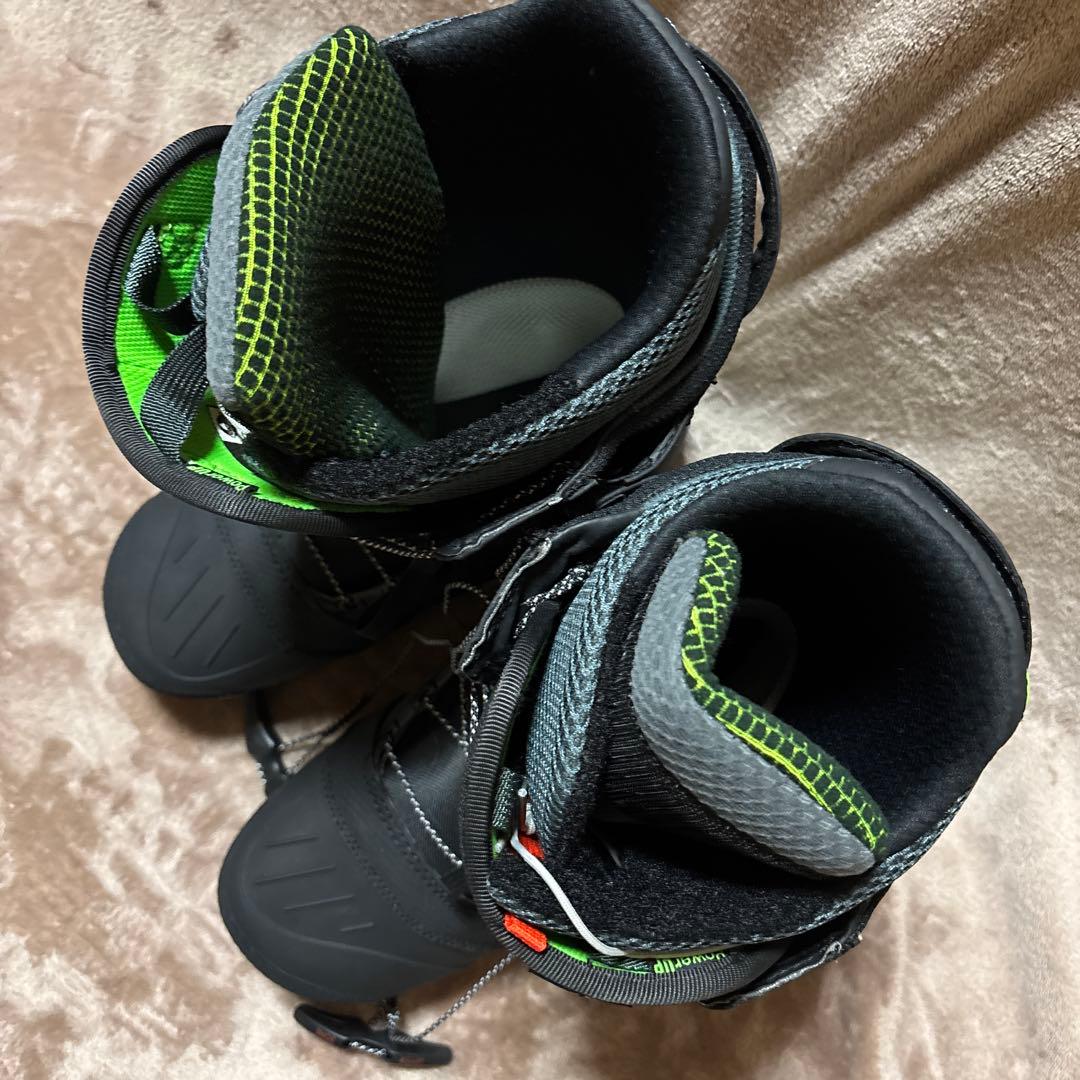 【未使用・送料無料】27cm BURTON IONスノーボードブーツ 黒 男性用