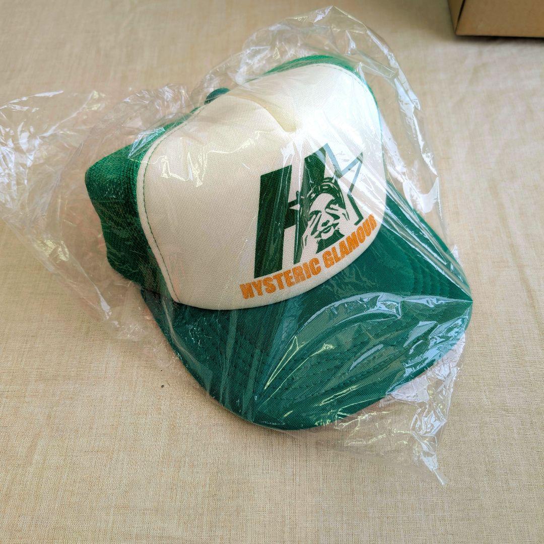 新品　ヒステリックグラマー STAR EVIL メッシュキャップ　グリーン.