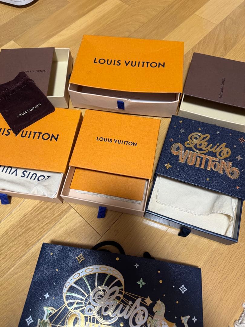 Louis Vuitton 空箱　6箱　限定袋1枚