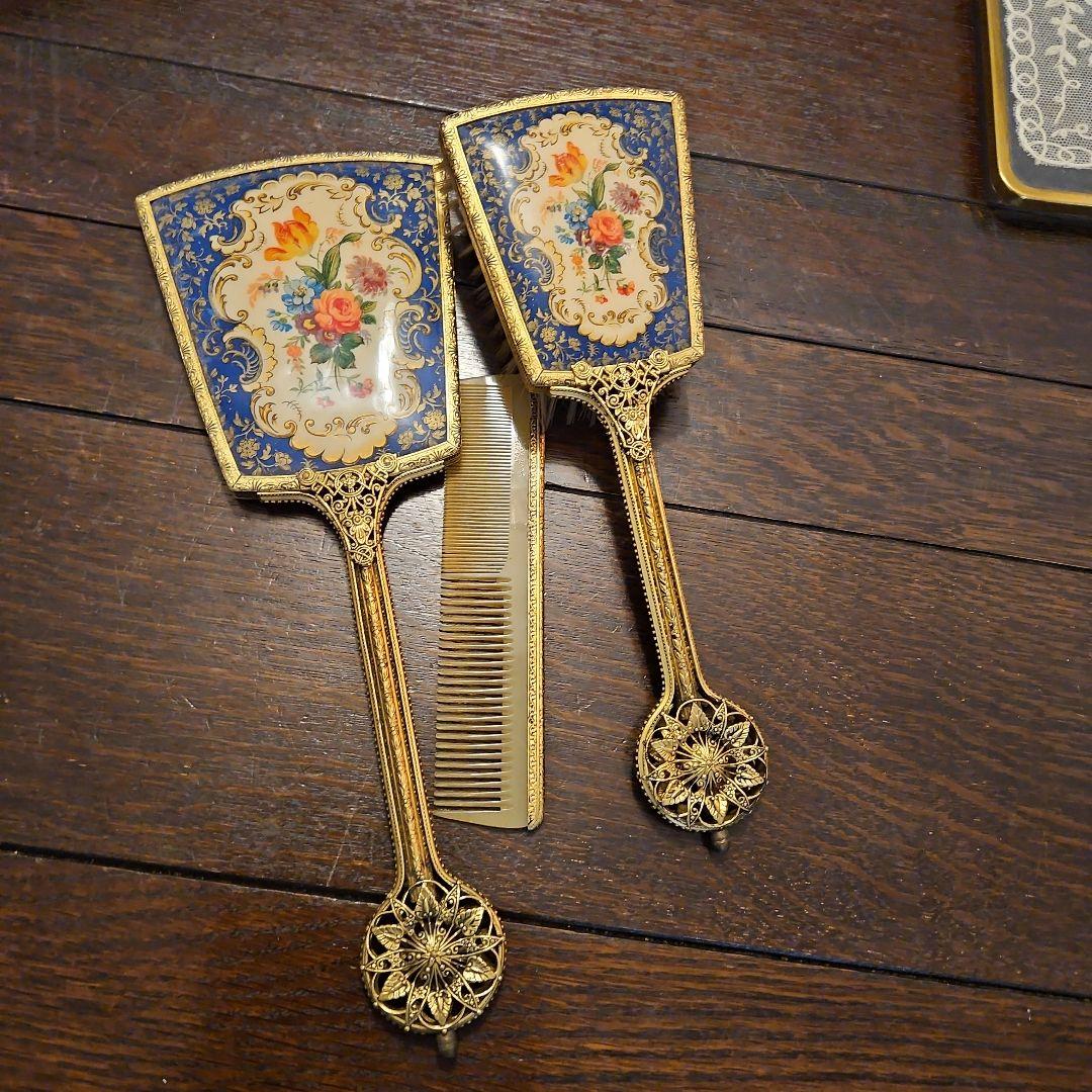 イギリスヴィンテージ手鏡セット