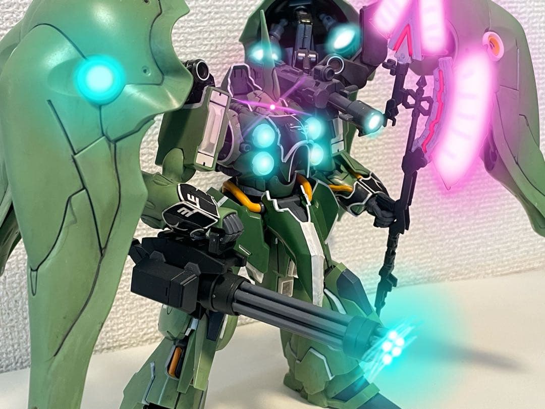 ガンプラ　hg クシャトリヤ　親衛隊仕様　改造品